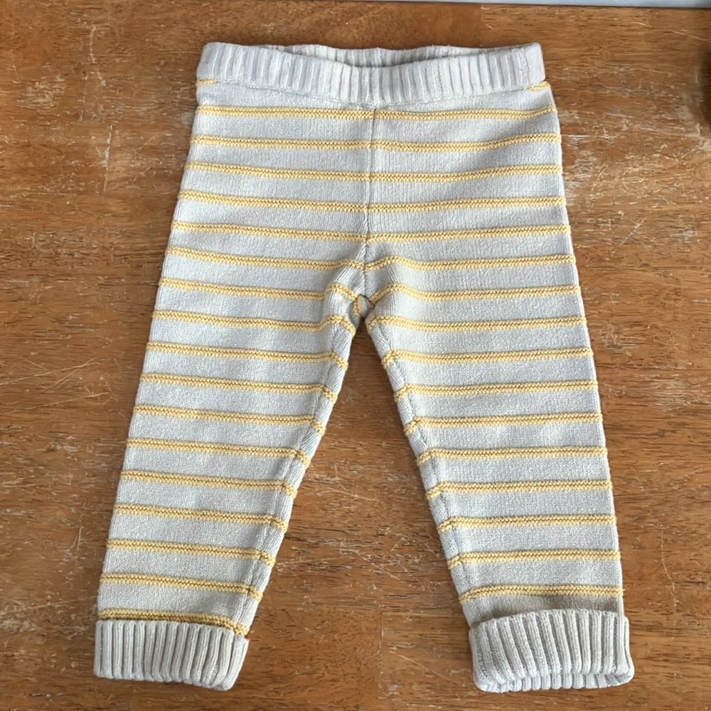 Disney x Janie and Jack Winnie the Pooh Striped Sweater Pant Size 18-24 Months